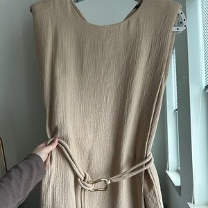 Tunic Zara dress with belt